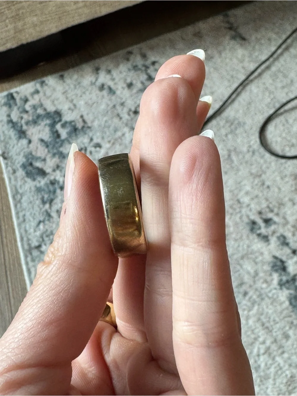 Oura Ring Gen3 Horizon - Gold - Size 8